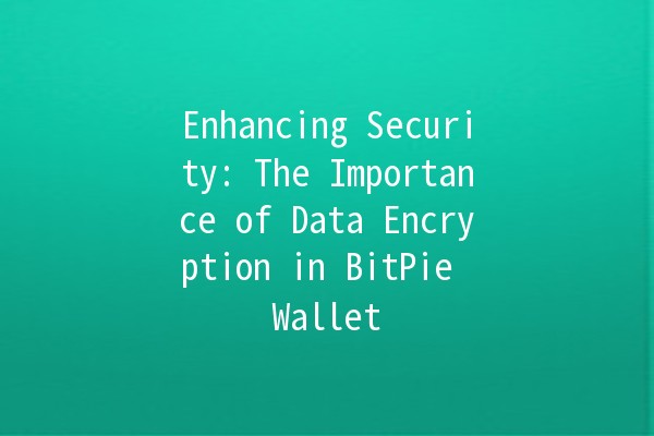 Enhancing Security: The Importance of Data Encryption in BitPie Wallet 🔐💰